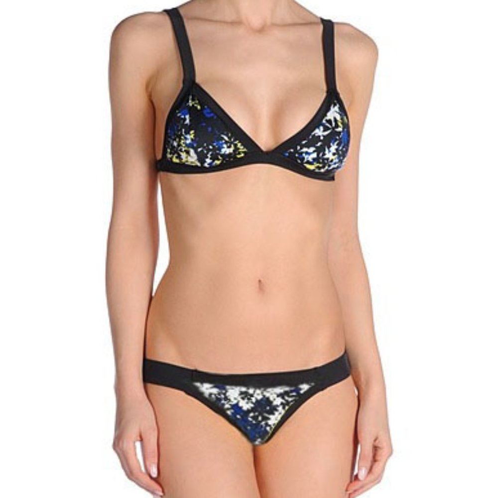 NTW ★: SOLÉ EAST Sobe Floral-Print Bikini